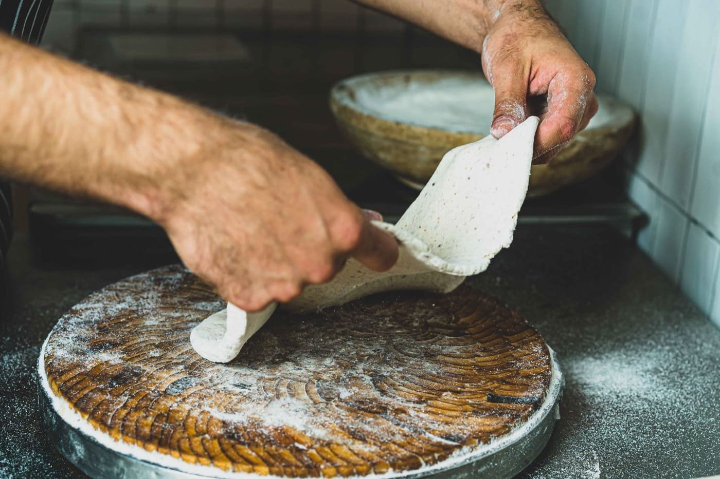 L’impasto lavorato a mano