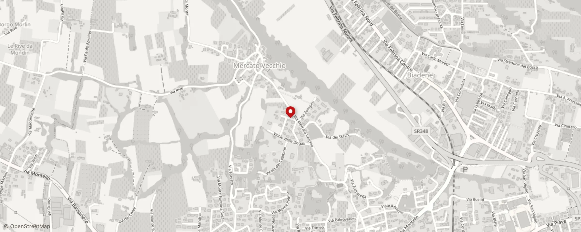 Mappa: Via Mercato Vecchio, 21, 31044 Montebelluna